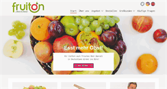 Desktop Screenshot of fruiton.de